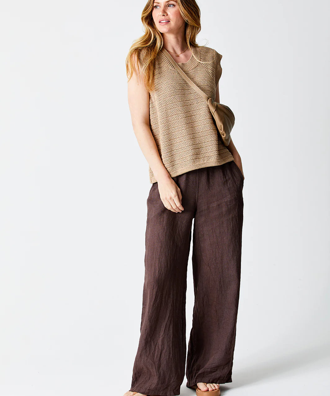 Sultan Linen Wide Leg