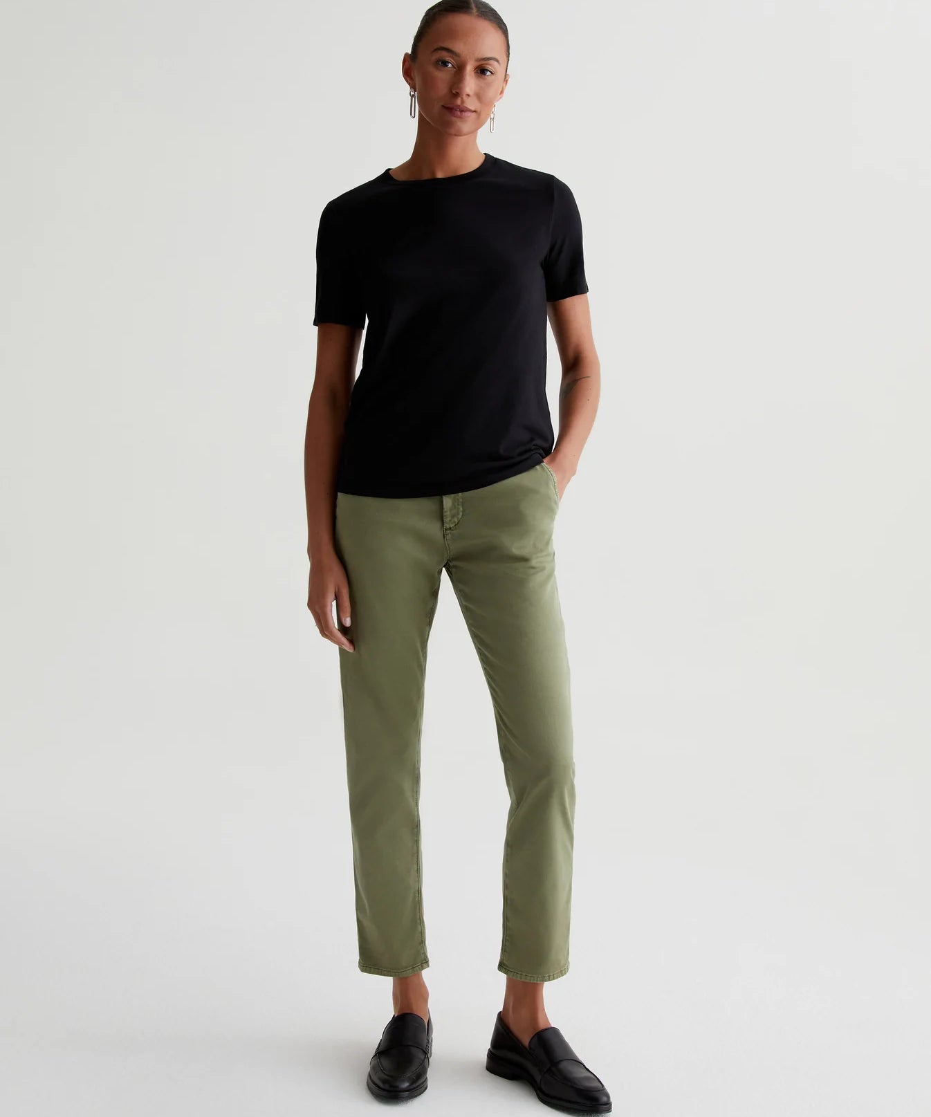 Caden Trouser - Sulfer Succulent