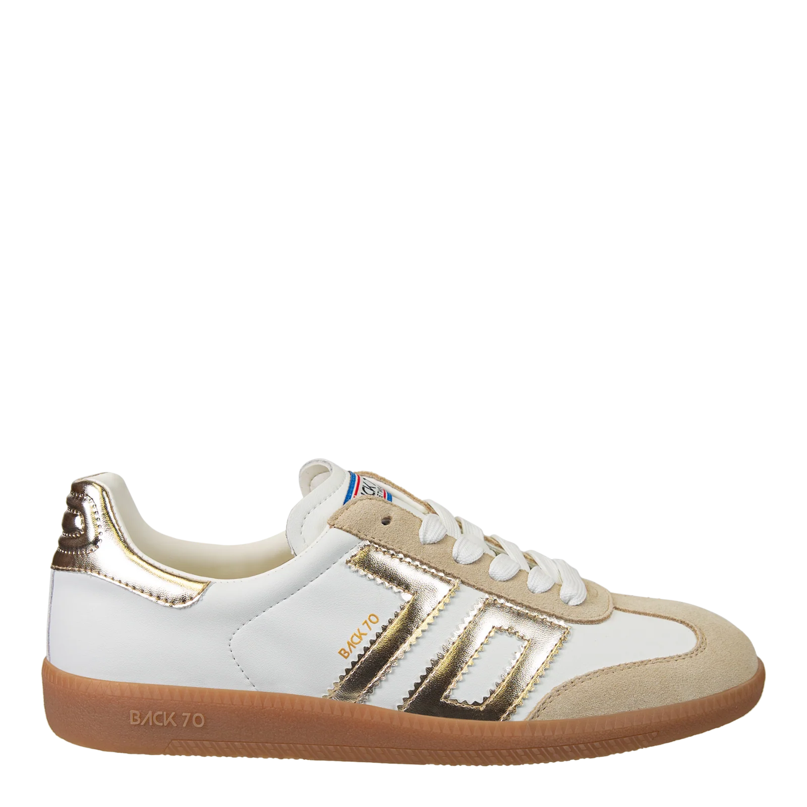 Cloud Leather Sneaker - Gold 70