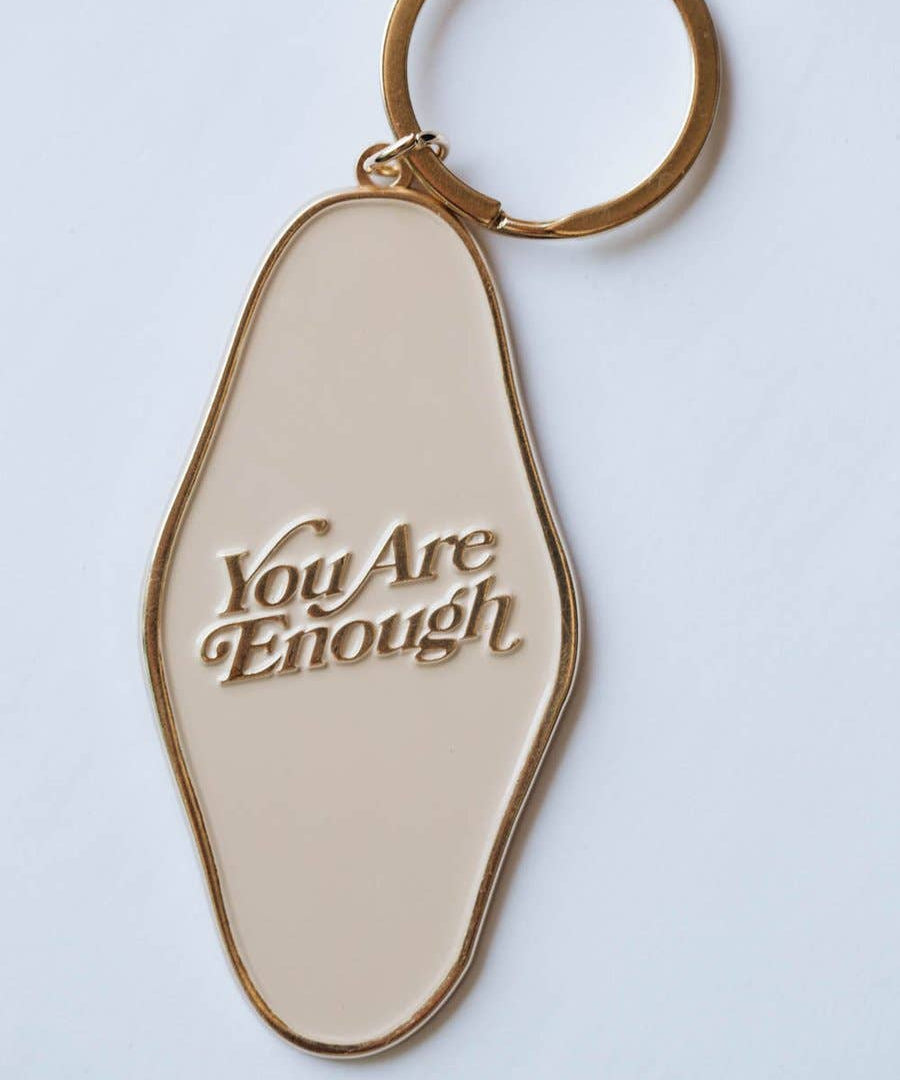 You Are Enough Keychain