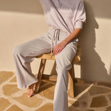 Jersey Wide Leg Trouser