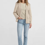 Straight fit jeans with wrap detail