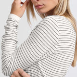 Striped long Sleeve Top