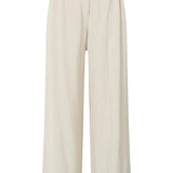 Wide Leg Trouser w/elastic back