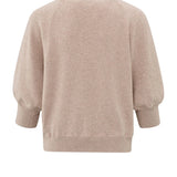 Sweater w/Raglan Sleeves - Dusty Pink