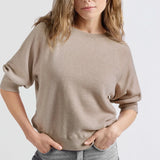 Sweater w/Raglan Sleeves - Dusty Pink