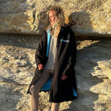 YETIROBE‏‏‎‏‏‎™ | Recycled Sherpa Lined Changing Robe & Jacket - Black