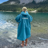 YETIROBE‏‏‎‏‏‎™ | Recycled Sherpa Lined Changing Robe & Jacket - Blue