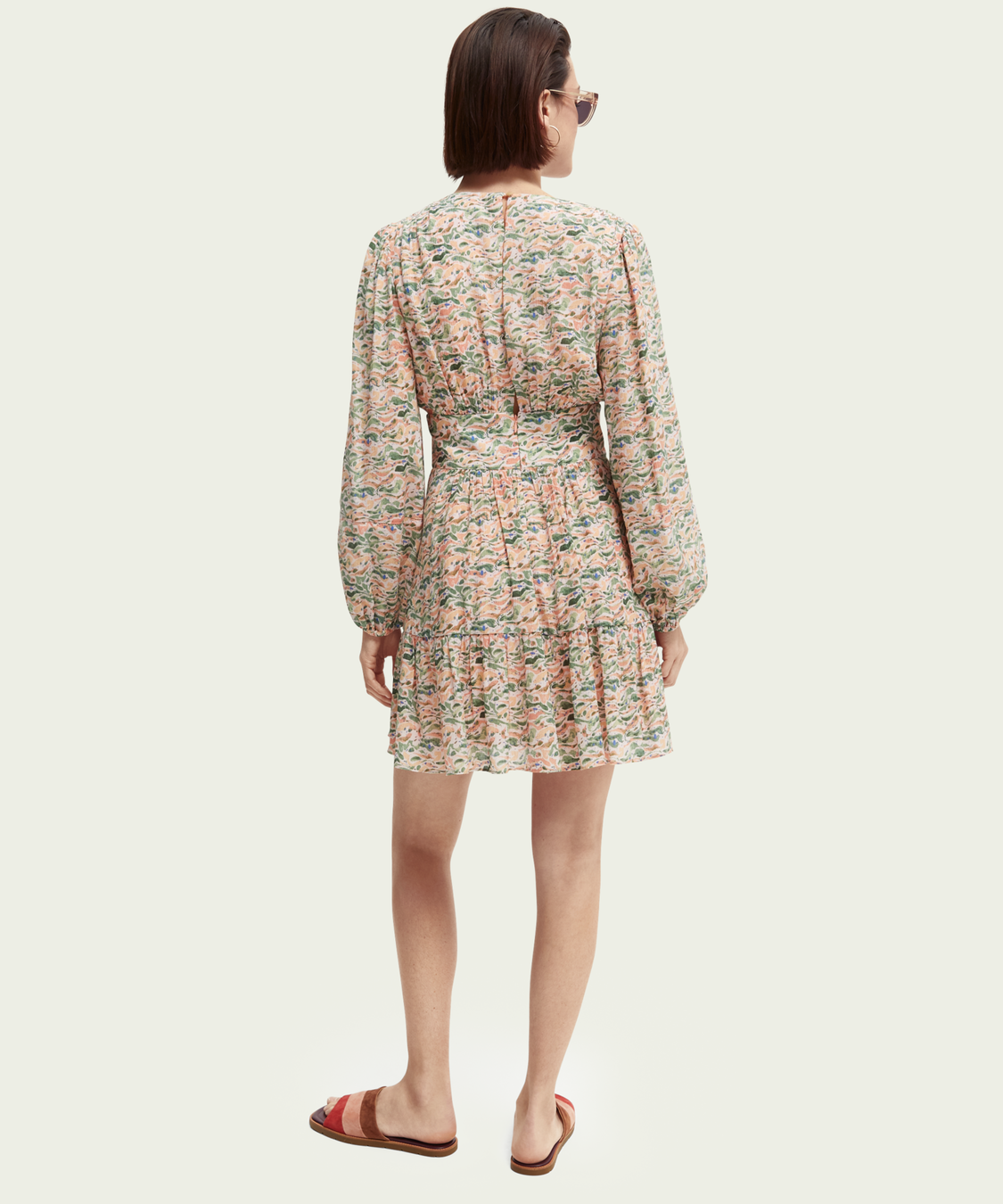 Allover Printed Dress