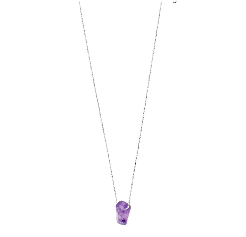 Third Eye Chakra Necklace - Amethyst